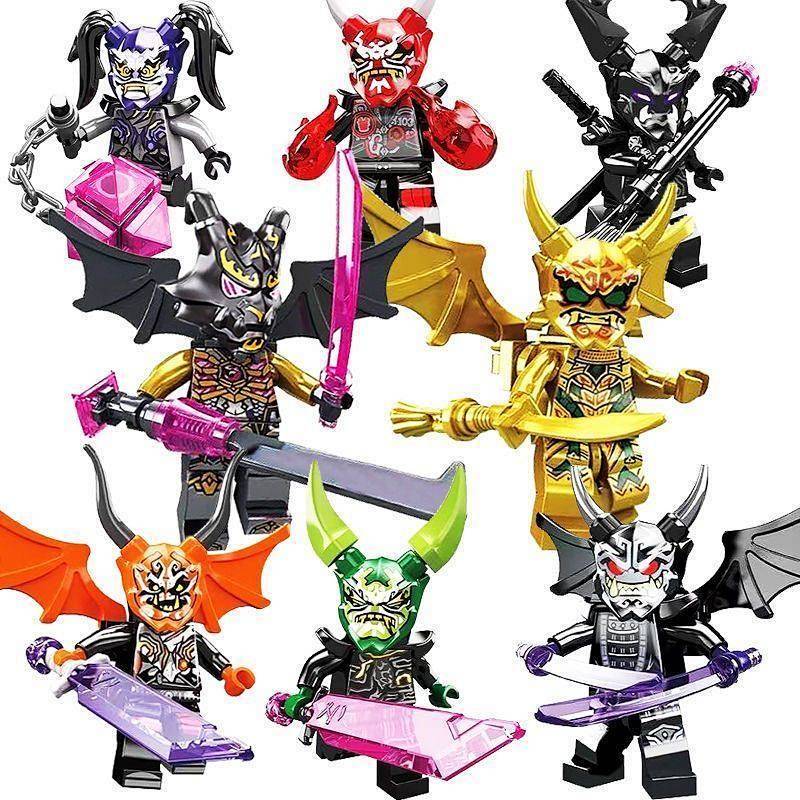 Ghost Full Lloyd Crystal King Mecha Little Renzi Ninjago Assembled Building Blocks lm4d