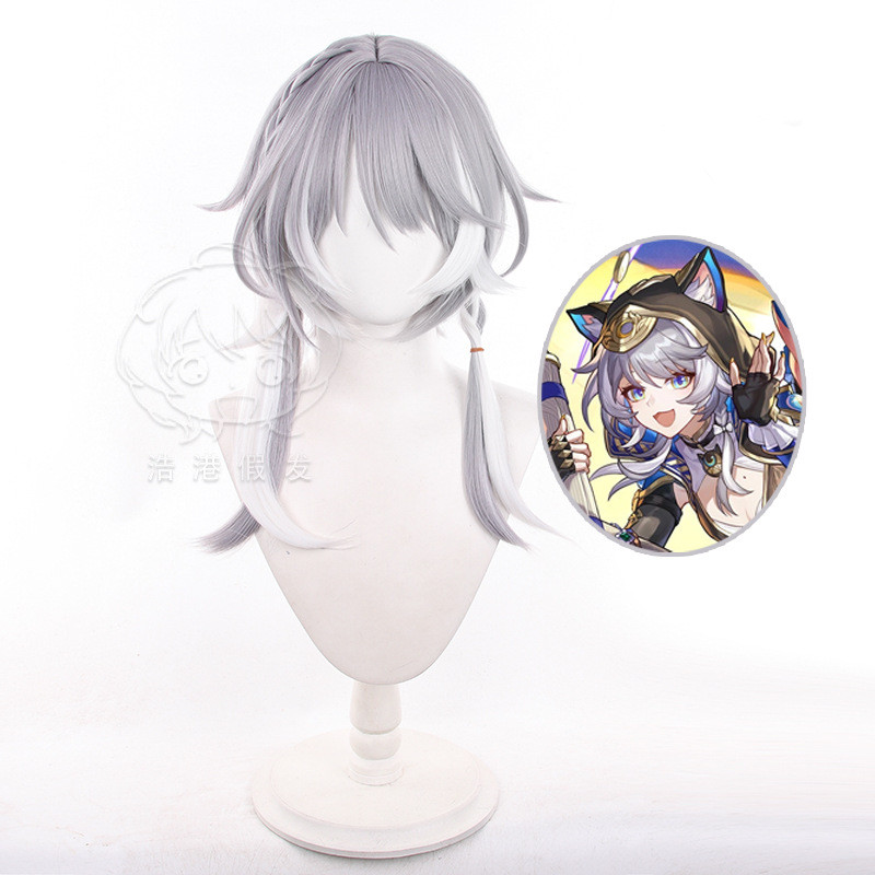 Cipher Cosplay Tóc Giả Honkai Star Rail - Chống Nhiệt Phù Hợp Tóc Ngắn