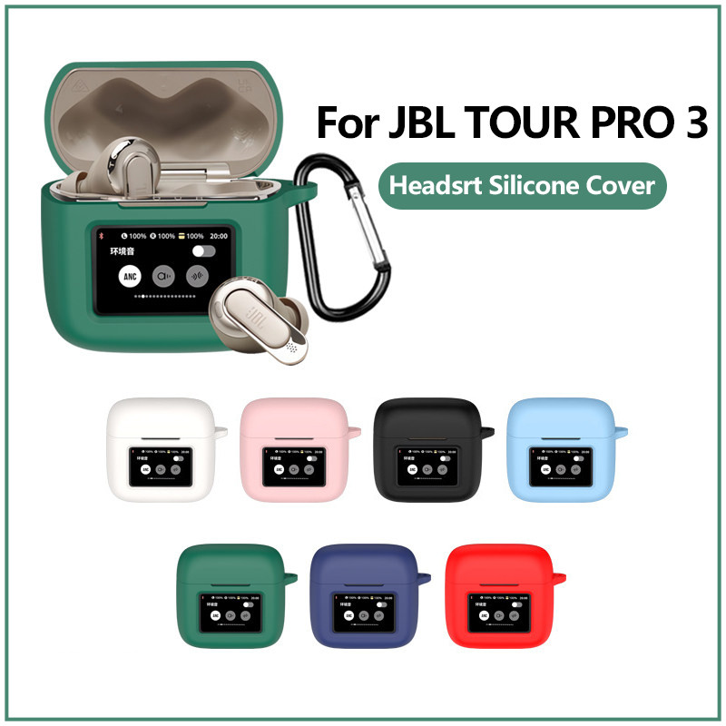 Dành Cho JBL TOUR PRO 3 Ốp Lưng Silicon Bluetooth Tai Nghe Chống Trơn Trượt Chống Sốc Bảo Vệ Cho JBL