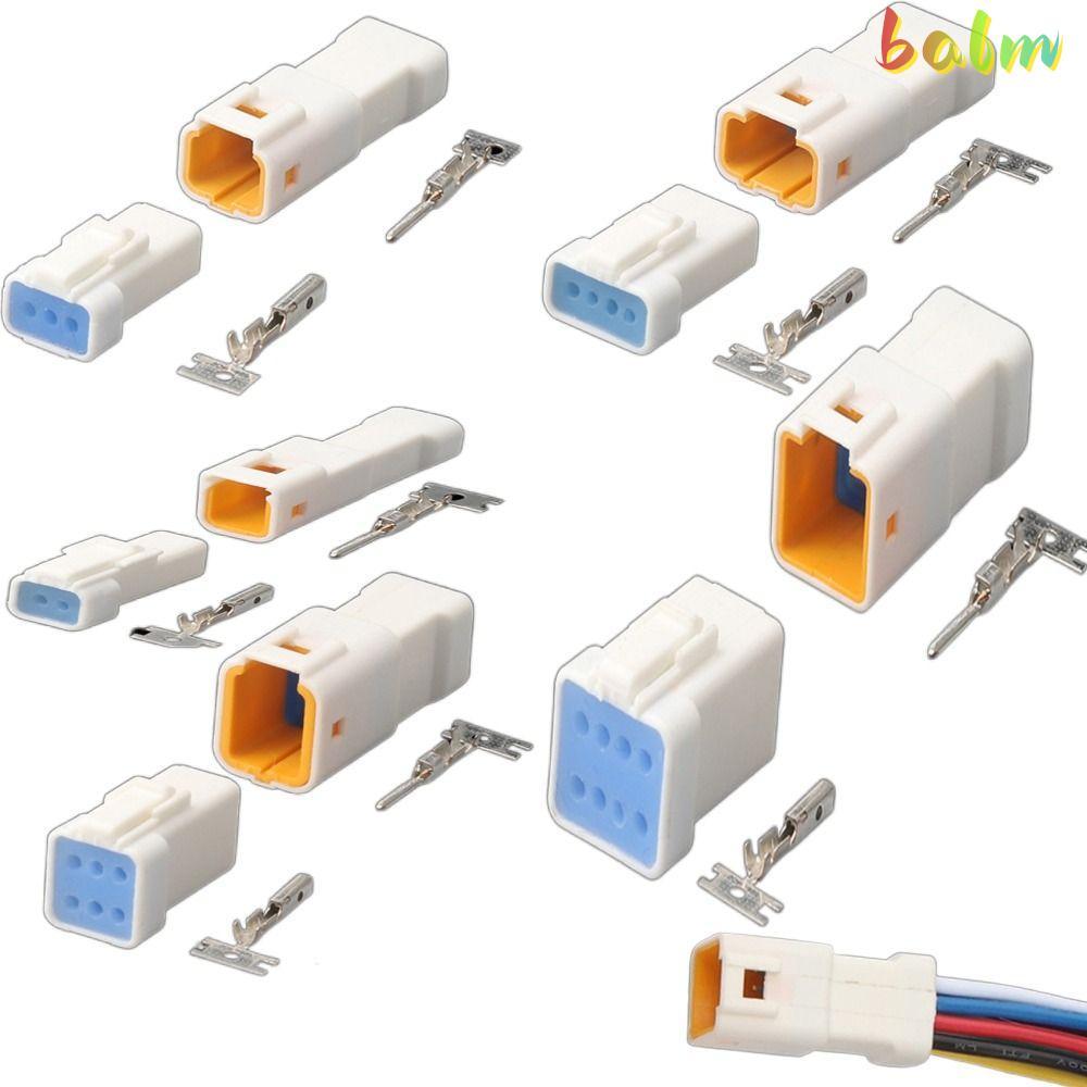 BALM JST JWPF Nam Nữ Mông Cắm, JST JWPF Loại 2 3 4 6 8 pin Đầu nối cáp chống nước ô tô, Phụ kiện ô t