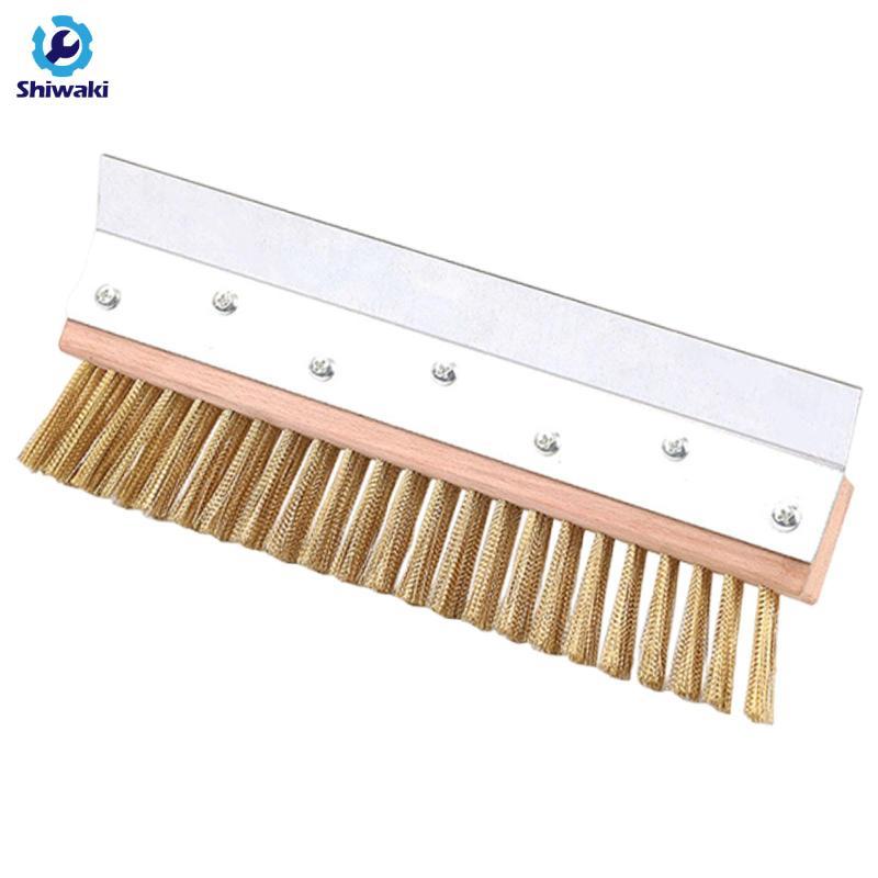 Đầu bàn chải lò nướng bánh Pizza đa chức năng Bộ dụng cụ làm sạch hiệu quả cho lò nướng Gas BBQ ngoà