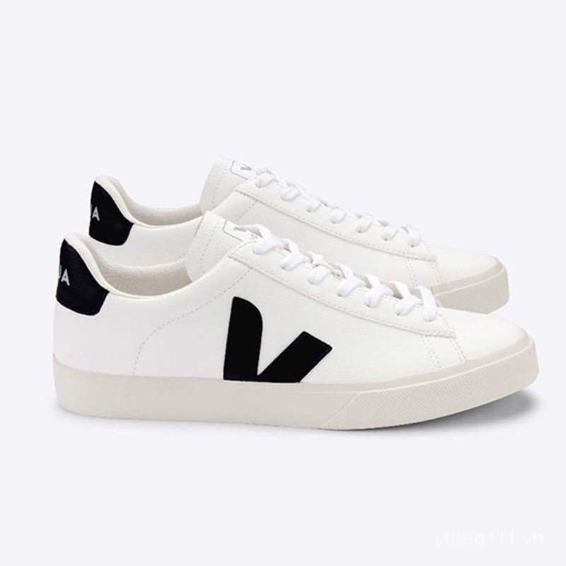 Giày Trắng VEJA Pháp Giày Thể Thao Cổ Thấp Nam Nữ Cùng Phong Cách 2026 OI8N
