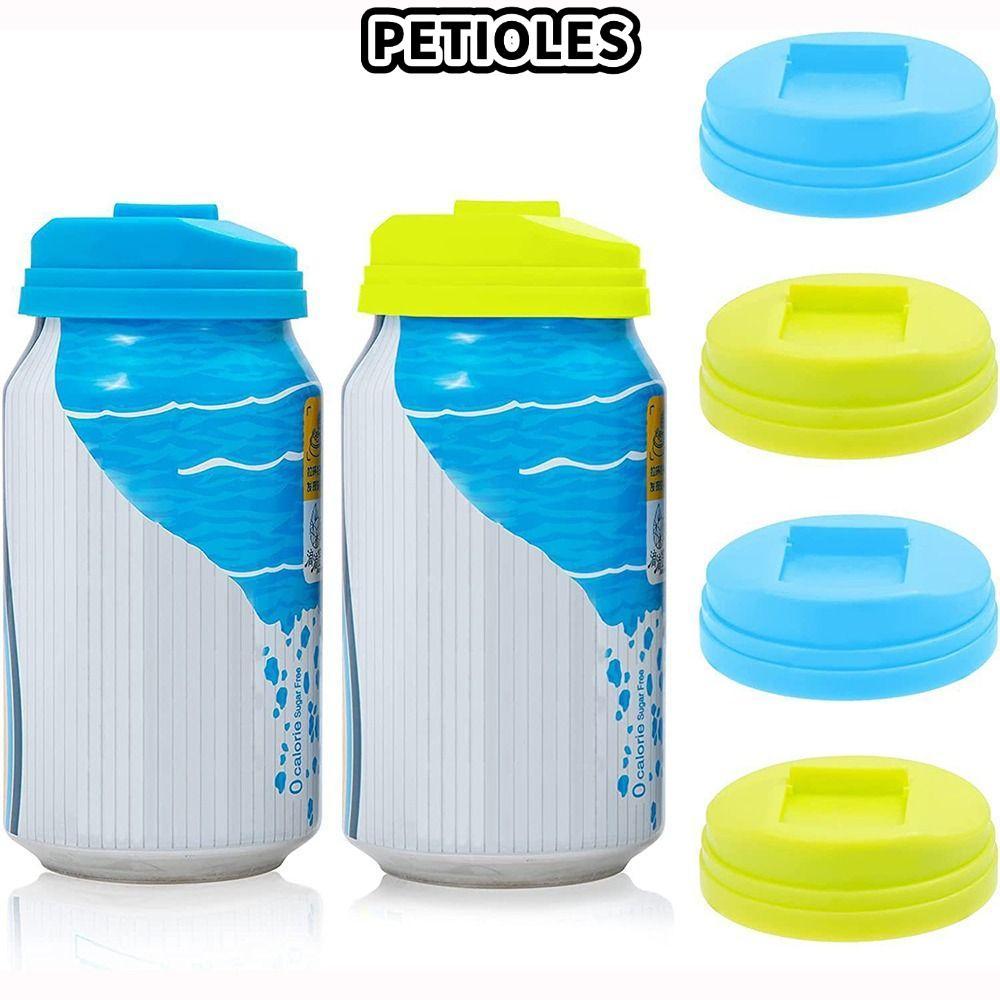PETIOLES Soda Có Thể Nắp, Nhựa Có Thể Tái Sử Dụng Nắp Trên, Fizz Coke Nắp Uống Nắp Uống Nước Uống So