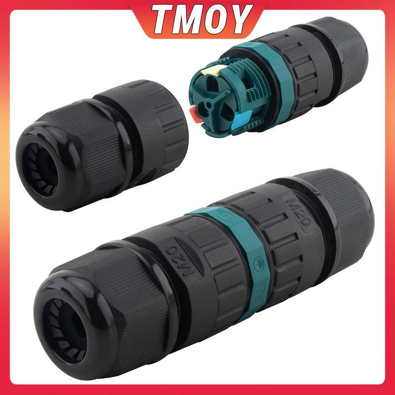 Đầu nối cáp điện chống nước TMOY IP68 Đầu nối dây chống nước IP68 Cáp điện bên ngoài TMOY