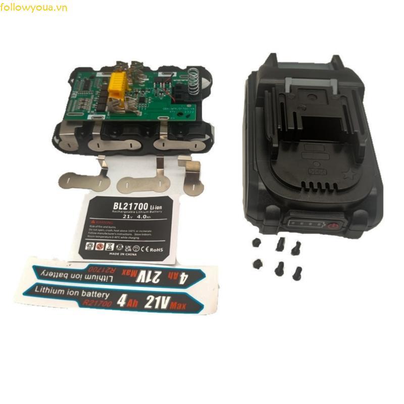 Fol Thiết Kế Nhỏ Gọn Nhà Ở Cho Vỏ 18V 5S2P 5x21700 Dụng Cụ Điện