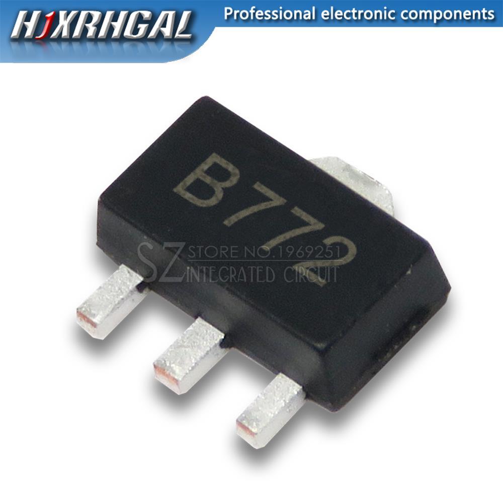 100 Chiếc 2SD882 D882 SOT89 SOT SMD Mới Chính Hãng 2SB772 B772
