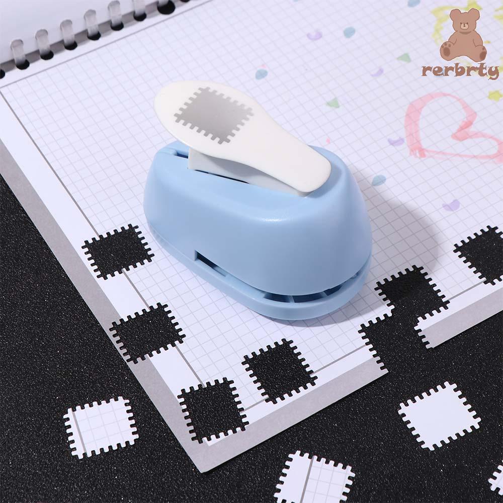 RERBRTY Stamp Border Punch, Stamp Shape Hole Puncher Embossing Machine, Văn phòng phẩm Punching Make