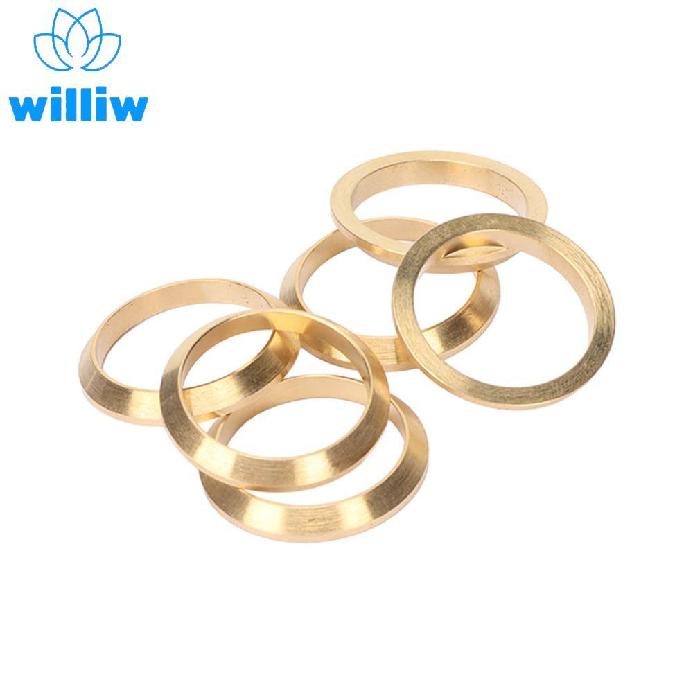 [WILLIAW] 6 Ống Nixie, IN 14 Vòng Đồng, Nhẫn Điện Tử Cổ Điển Đồng Hồ DIY Cho TRONG 14 Nixie Ống Đồng