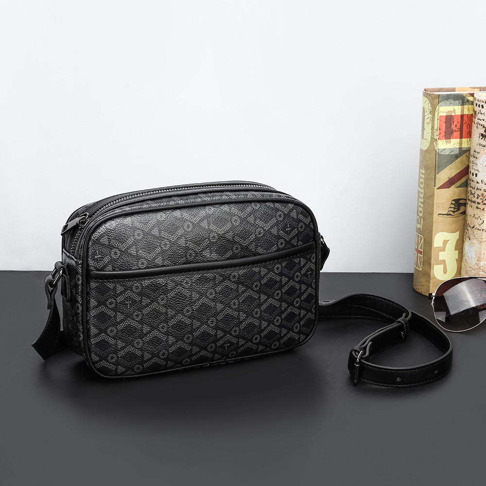 Authentic men's bags, trendy authentic men's bags2025New Fashionable Casual Men's Crossbody Bag Casu