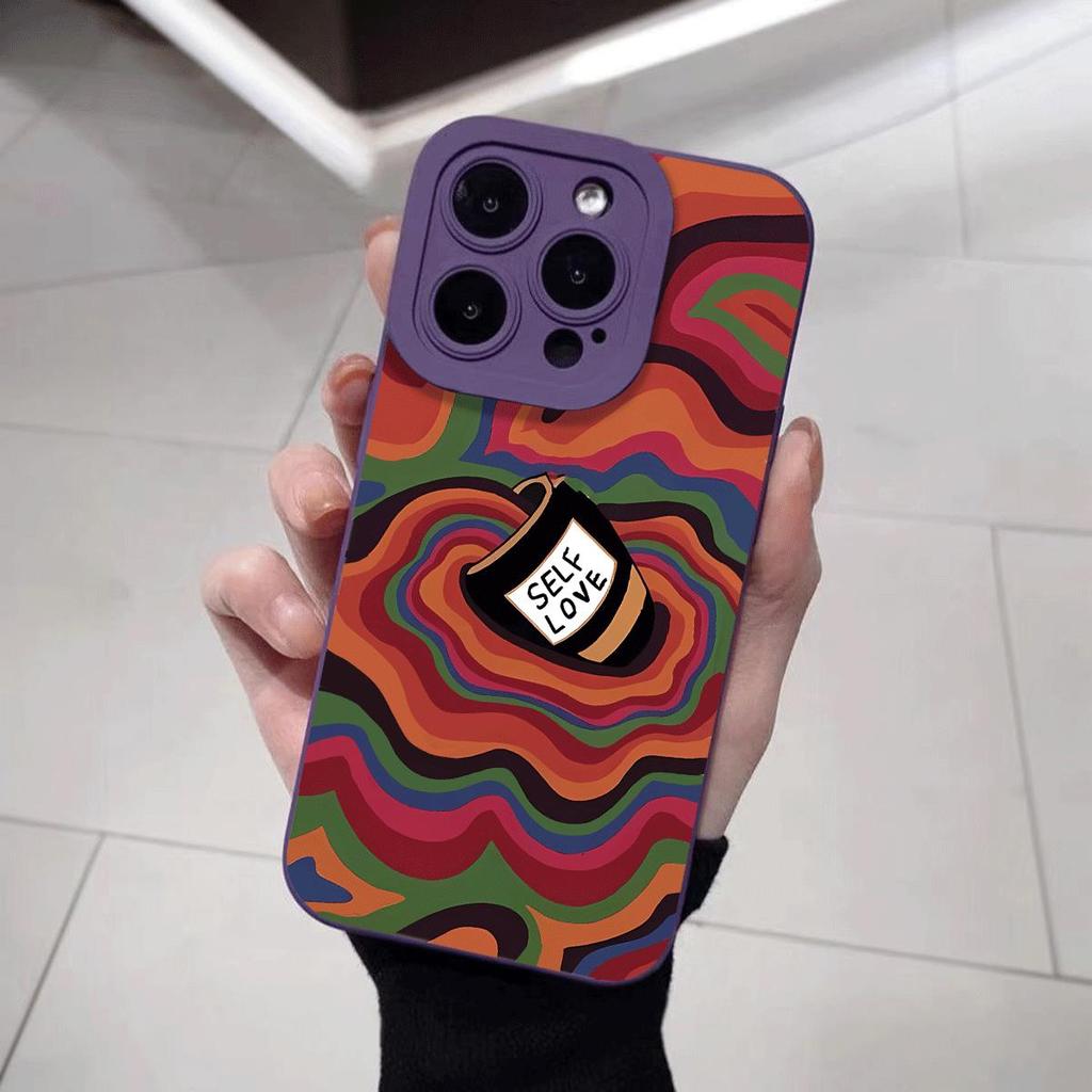Eye Eye Vortex phù hợp với iPhone 1314pro Soft Shell 16 All Inclusive 17 Mới
