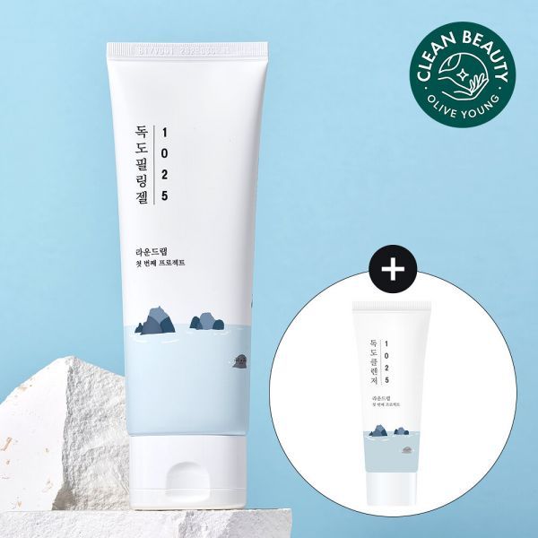 [Exfoliation] Round Lab 1025 Dokdo Peeling Gel 120ml (+20ml Cleanser)