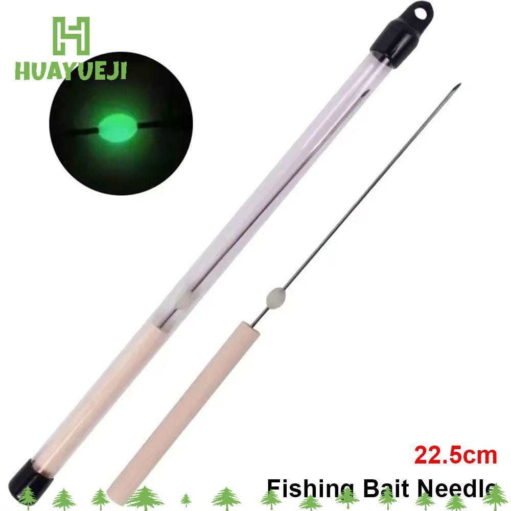 HUAYUEJI 1 Cái Máy Khoan Kim Mồi Giun, Kim Mồi Câu Cá Nhanh 22,5Cm, Móc Không Cảnh Quan Bền Đẹp Giun