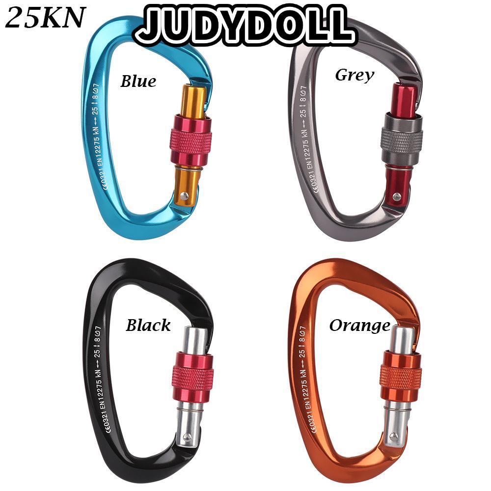 JudyDoll Carabiner bằng Nhôm, Chất Lượng Cao cho Ascend Ngoài Trời