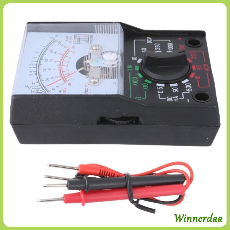 WINN Mini MF-110A Điện AC Cho DC OHM Vôn Kế Ampe Kế Đồng Hồ Vạn Năng Multi Tes