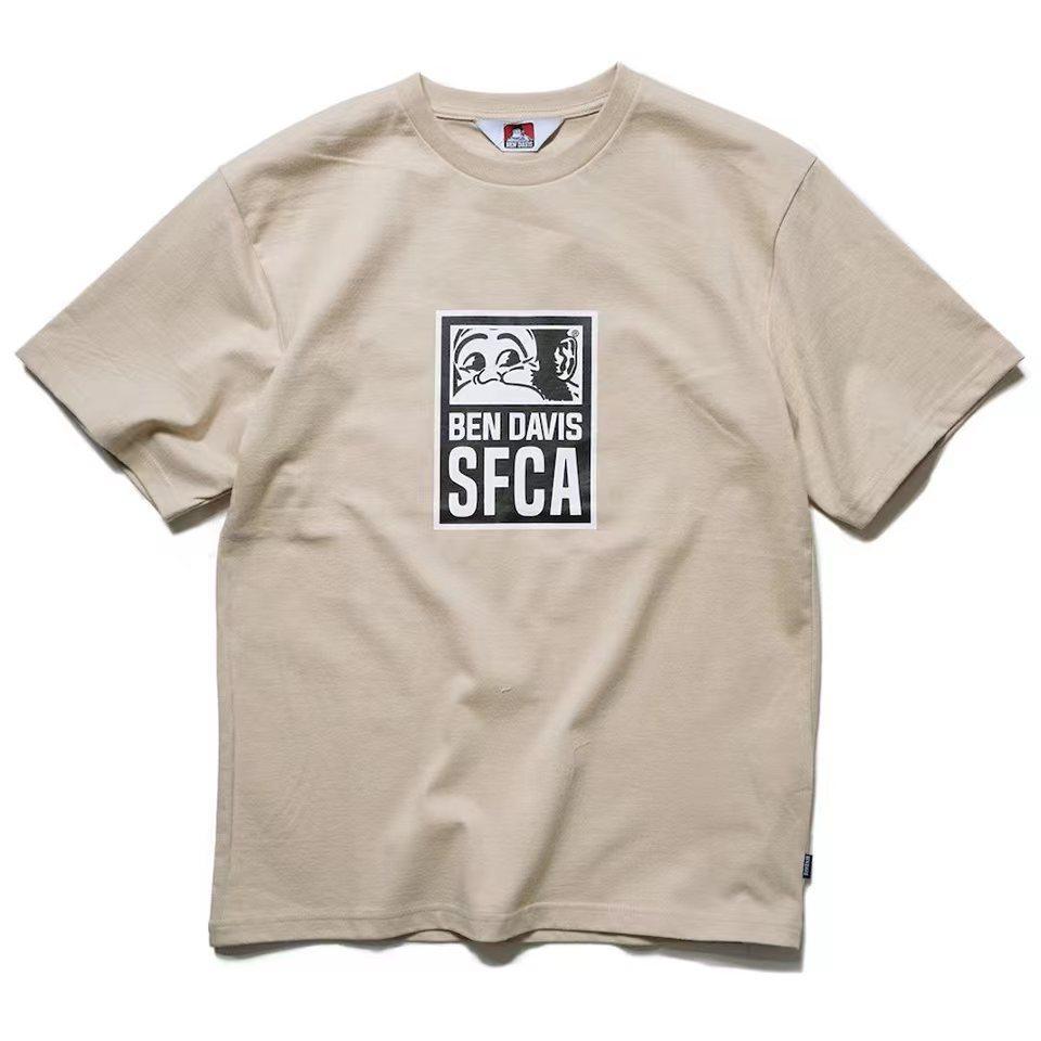 Áo thun nam nữ Ben Davis BDZ1--0007, 100% cotton, dáng rộng thoải mái