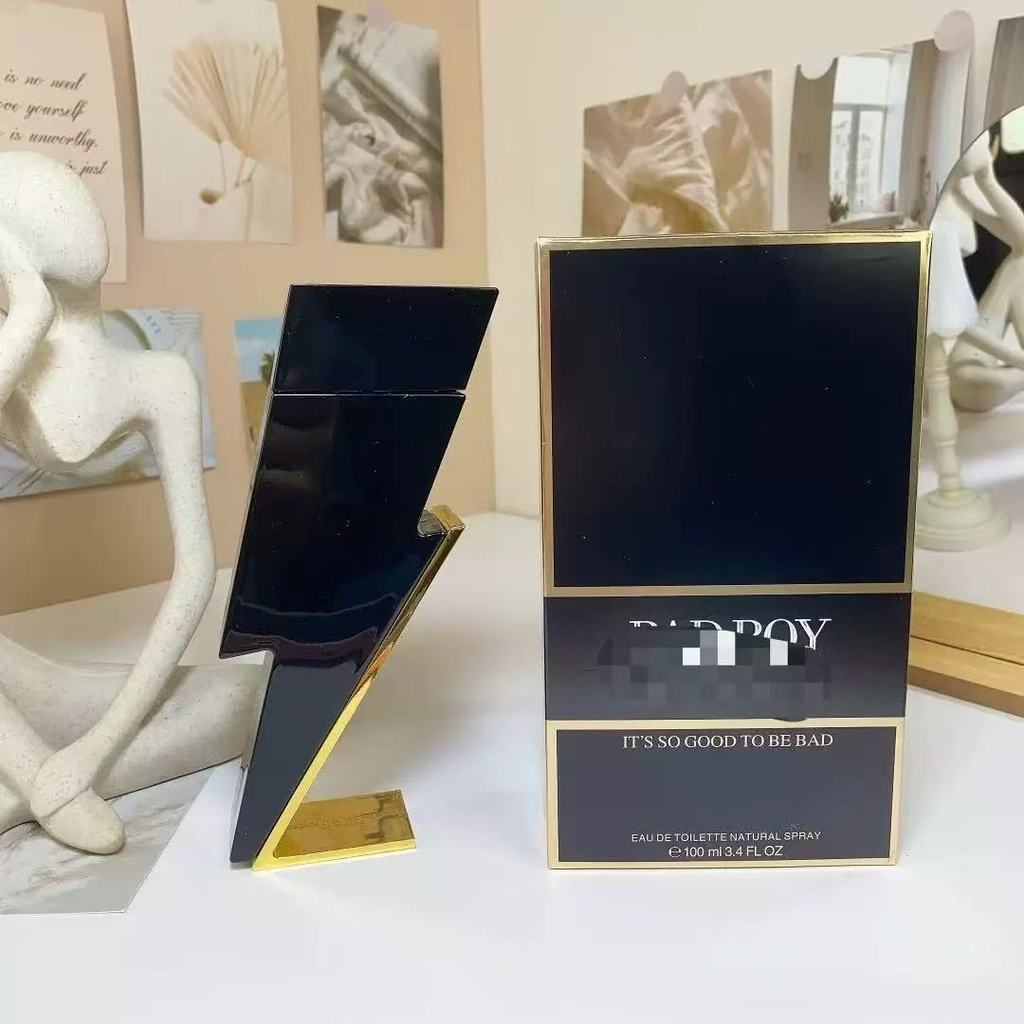 Nước Hoa Carol Lightning Bad Boy Essence Phiên Bản Ánh Sáng Điện Lin Men 's Channa Black Bad Boy Nướ