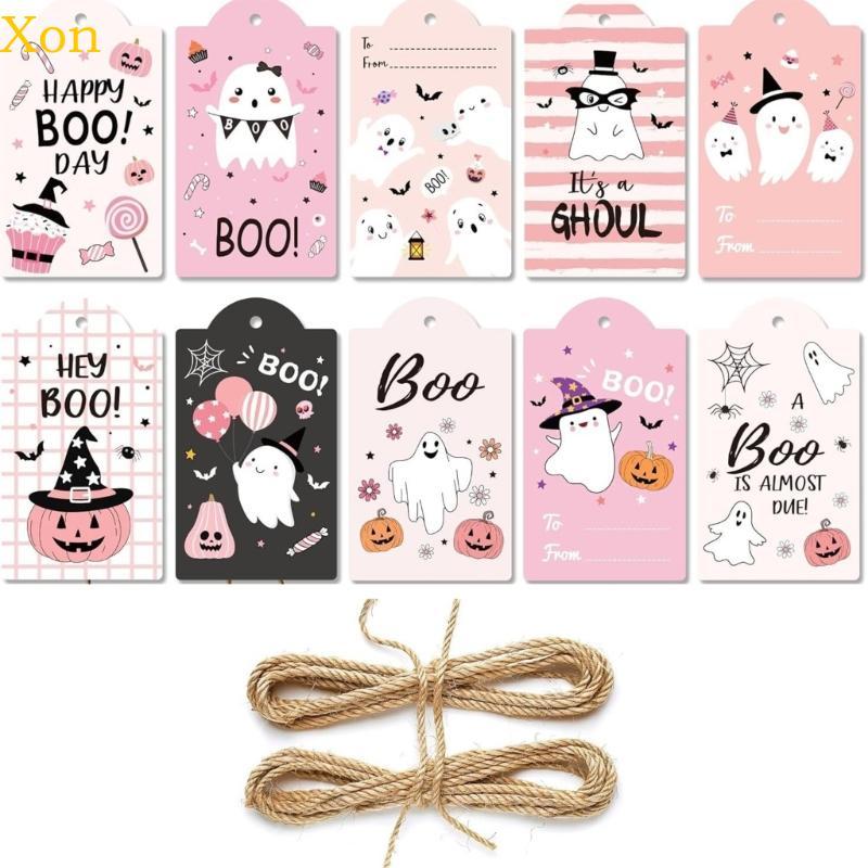 Xon Halloweens Trang Trí Gói 50 Chiếc Thiết Kế Eerie Có Thể hoán Đổi Được Lắp Đặt Nhanh