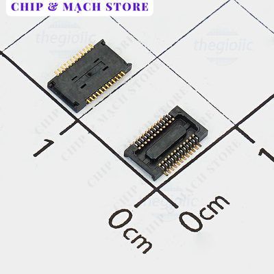 [2 Cái]- DF30FC-24DS-0.4V 24 Chân 0.4mm Cao 0.88mm Chip & Mạch Store