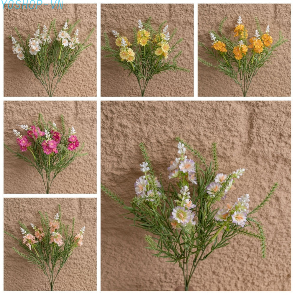 [Ysp]36cm Lavender Artificial Flower Bouquet Fake Flowers for Wedding and Photography