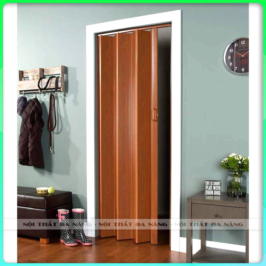 【Hỏa Tốc HCM】Cửa Nhựa Xếp Nhà Tắm Loại Tốt, Cửa Xếp Nhựa Toilet Dày, Bền Đẹp 0,8x1,8m - 1x2m