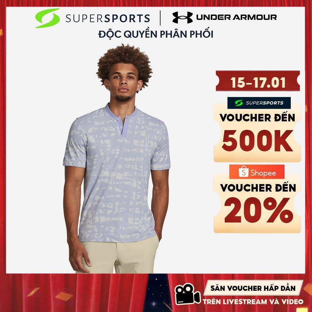 Áo Polo Nam Under Armour Curry Bomber - Xanh Dương  - 1383141-539
