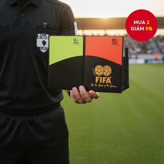  Bộ thẻ đỏ vàng bóng đá kèm ví da, sổ ghi điểm, bút chì cho trường học, trận bóng đá, tiệc tùng.