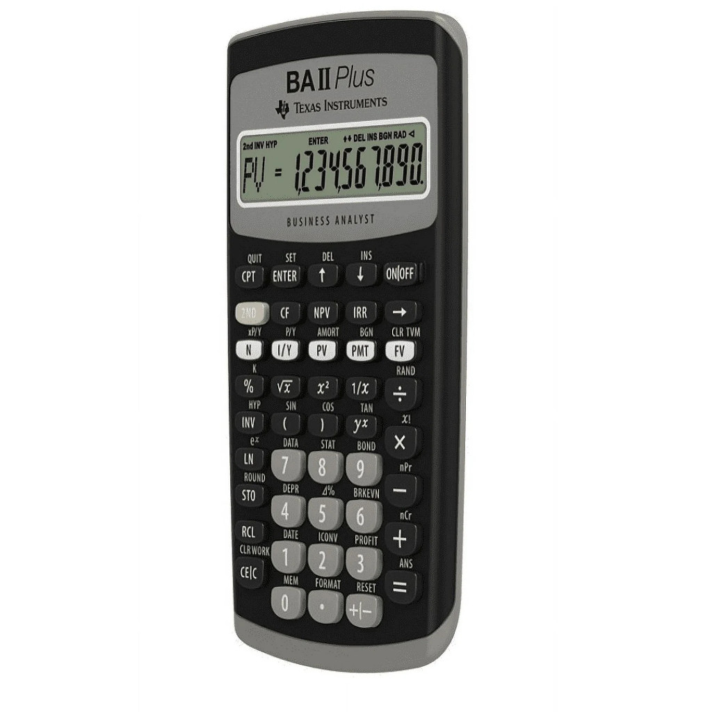 Máy tính Tài chính, CFA, FRM - Texas Instruments BA II Plus | BigBuy360 - bigbuy360.vn