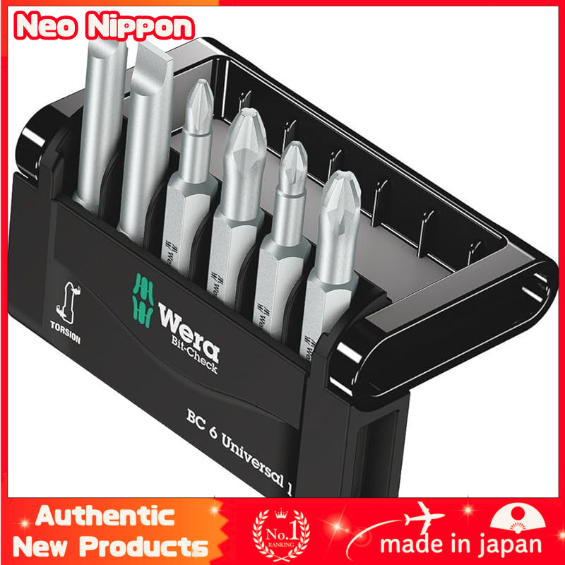 WERA Vera 6-piece Driver Bit Set 056474