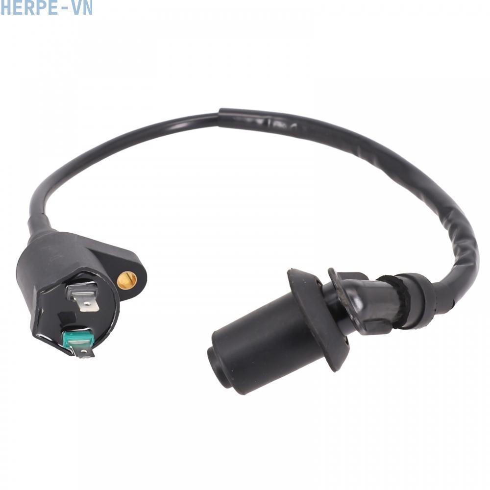 [HERPEVN]Scooter Ignition Coil Universal Black 55cm Wire for 50cc 125cc 250cc GY6 Engine[Ready stock