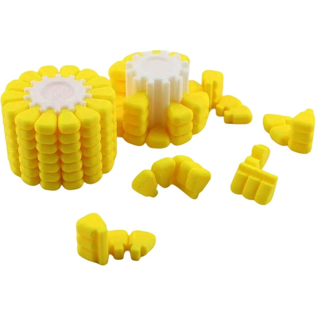 Câu đố 3D Hình ngô 3D Câu đố ngô 2 mảnh dành cho người lớn, Câu đố 3D dành cho người lớn và thanh th