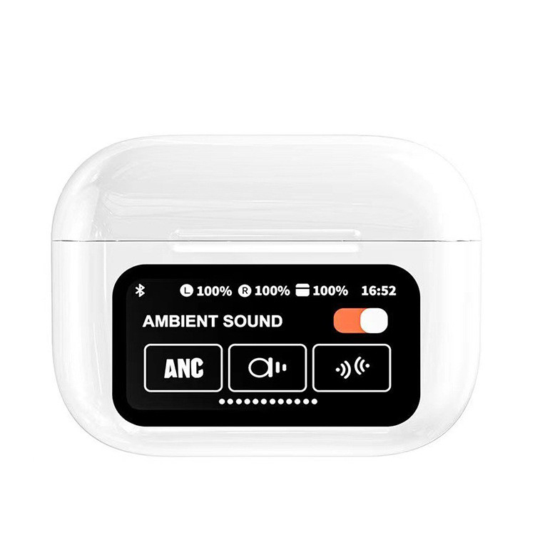 Tai nghe Bluetooth A9pro Màn hình tai nghe nhét tai có micrô Tai nghe không dây thể thao Tuổi thọ pi