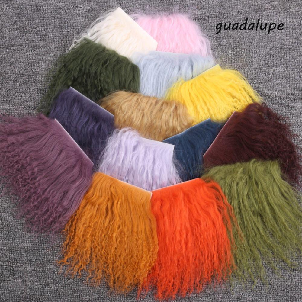 GUADALUPE BJD Hair Row, Tóc Giả Bjd Doll BJD Hair Wefts, Bjd Tóc Giả Phụ Kiện Tóc Giả Móc Handmade D
