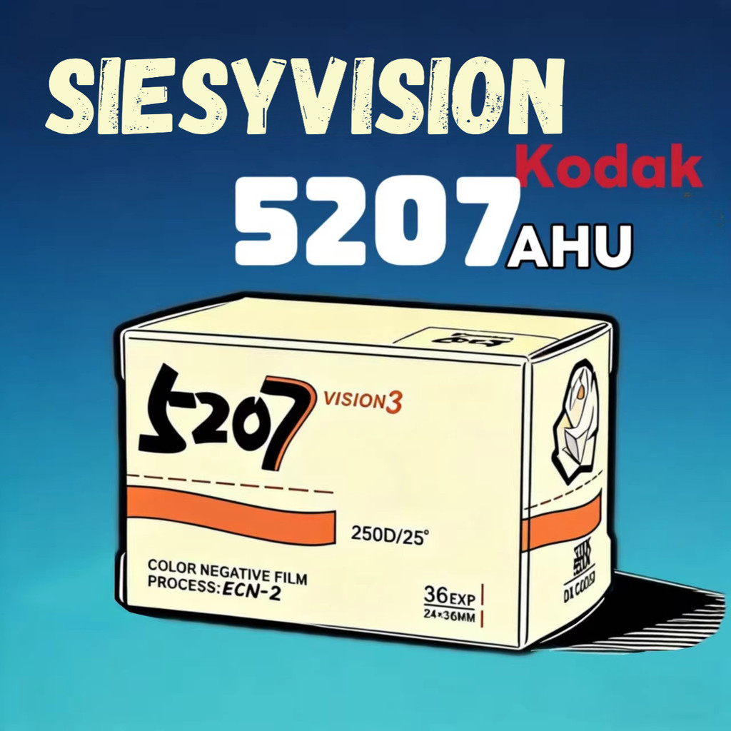 5207 Repackaged 35mm Cine Film Kodak Vision3 250D phim ảnh chuyển động Phiên bản không chứa Carbon 1