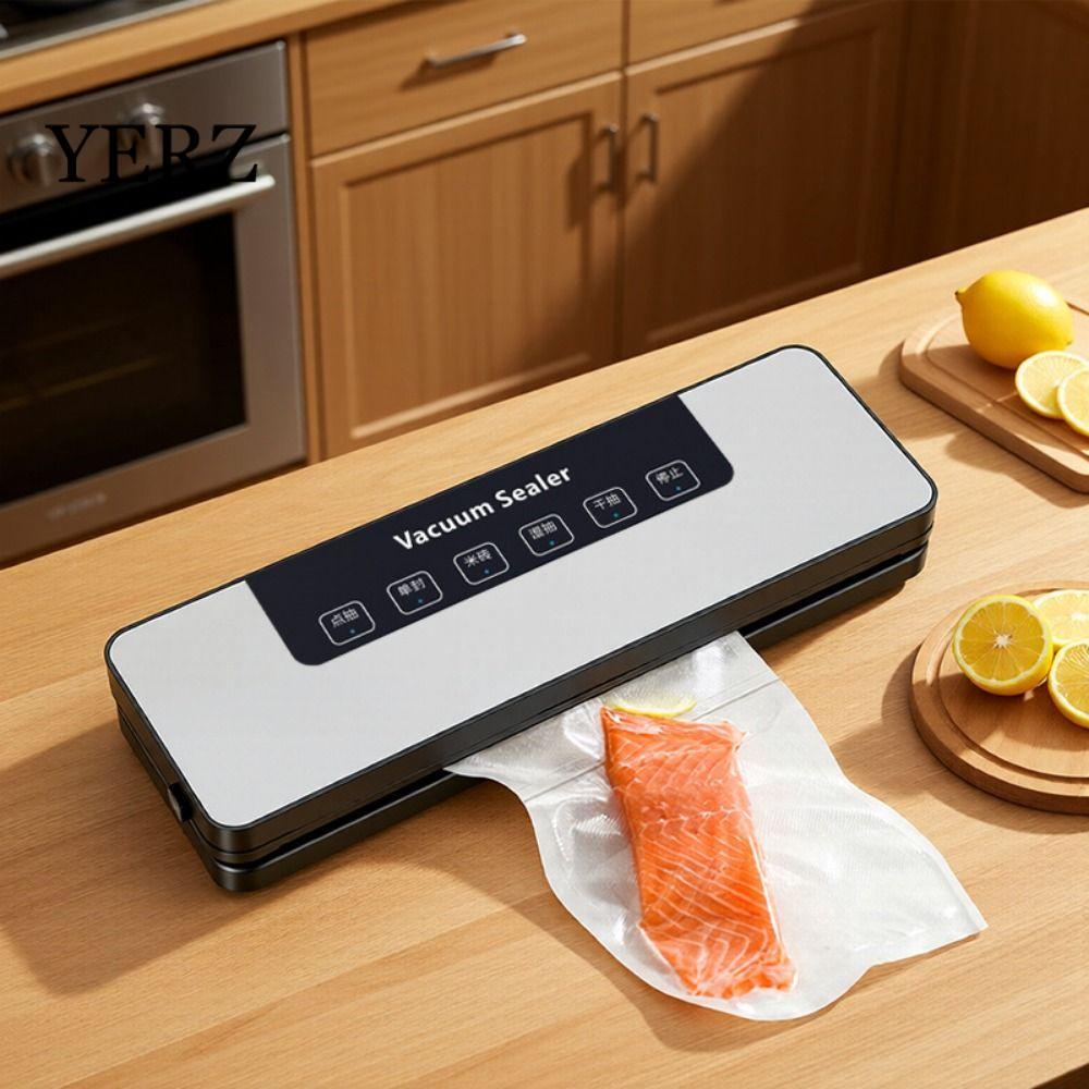 Máy hút chân không điện YZ, Nút cảm ứng Điều khiển bằng tay tự động Con dấu bảo quản thực phẩm, Niêm phong thực phẩm nhà bếp Nhiều chế độ Tiết kiệm thực phẩm Máy hút chân không Sous Vide Bảo quản