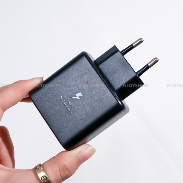 Bộ sạc nhanh 45w SS chân cắm Type C Cho Điện Thoại Android Njoyshop