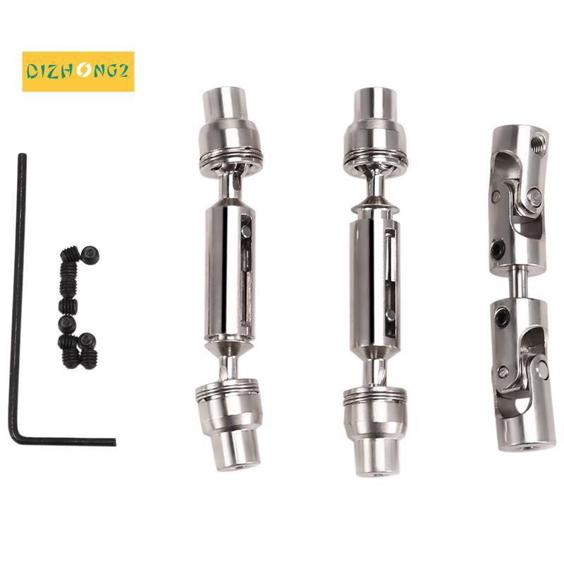 3 Trục Truyền Động Kim Loại CVD Cho WPL B16 B36 JJRC Q60 Q63 Q64 MN77 FY004 6WD 6X6 1 / 16 RC Xe Nân