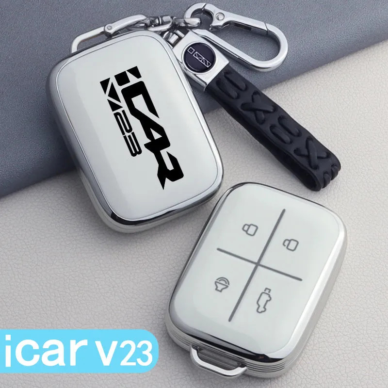 Chery V23 iCAR V23 iCAUR V23 vỏ chìa khóa ô tô iCAR v23 hộp chìa khóa ô tô Chery v23 vỏ chìa khóa ô 