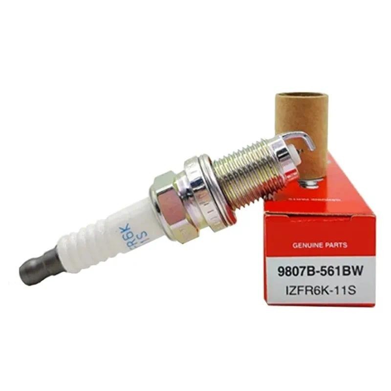 4 / 6 Chiếc Iridium Bugi 9807B-561BW IZFR6K-11S Cho CR-V FR-V Civic VIII FN1 FK2 FD1 FD7 1.8L 2.0L R