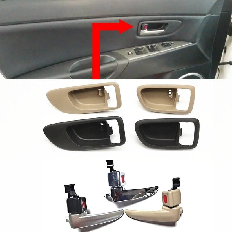 Tay nắm cửa trong Khung tay nắm cửa bên trong Tay nắm cửa bên trong cho Mazda 3 BK GJ6A-59-303 GJ6A-