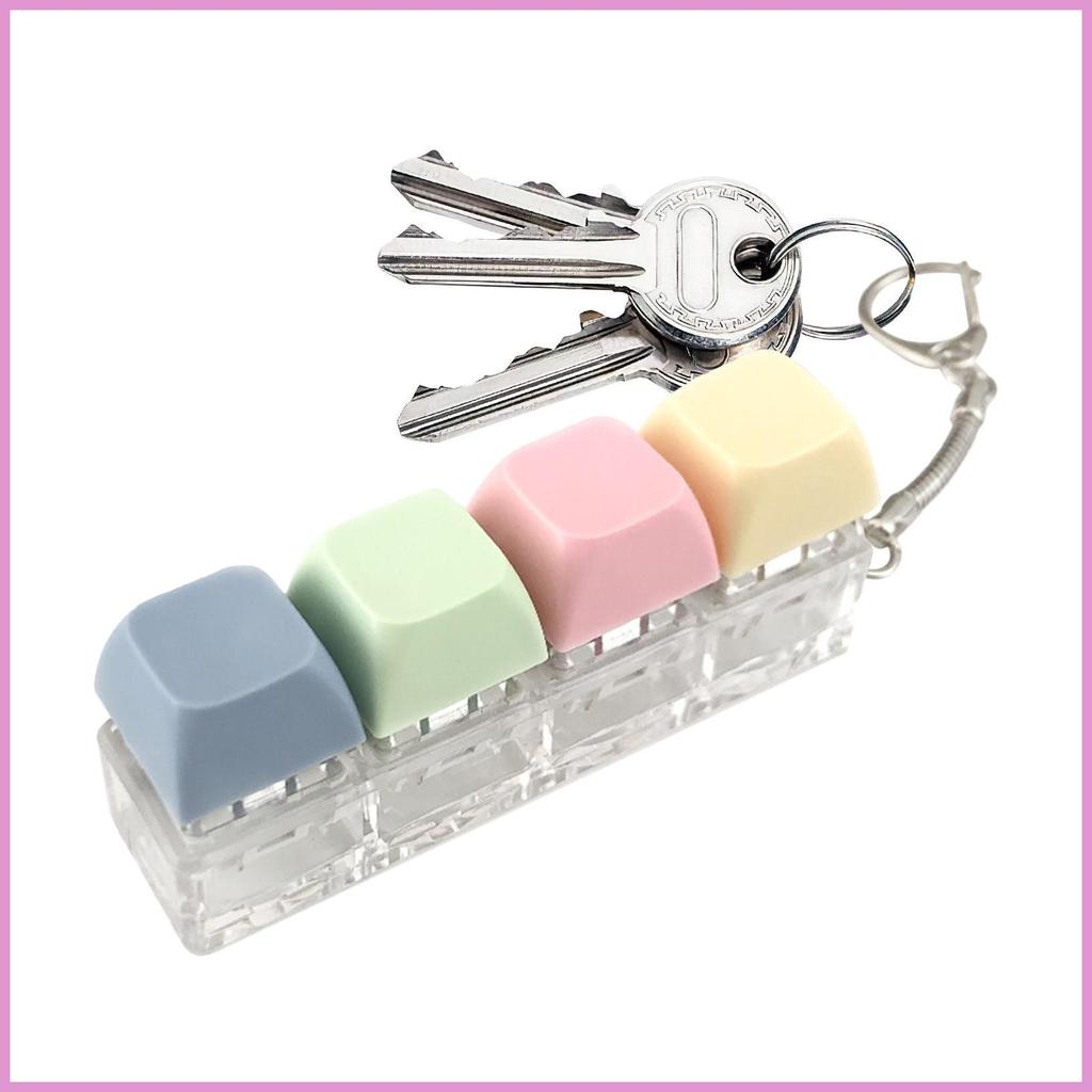 Bàn Phím Clicker Fidget 4 Phím Cảm Giác Clicker Bàn Phím Đồ Chơi Móc Khóa Fidget Cho Người Lớn Nhà T