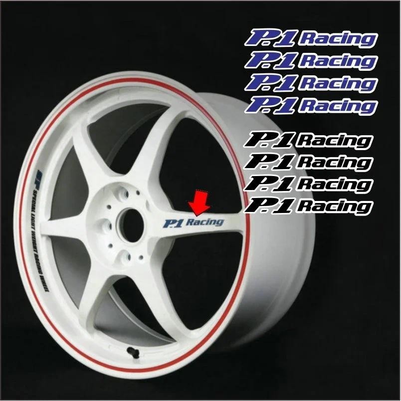 Kiểu Dáng Xe Vinyl Tự Động Bánh Xe Lốp Trung Tâm Trang Trí Decal Dán Cho BuddyClub P1 Racing SF