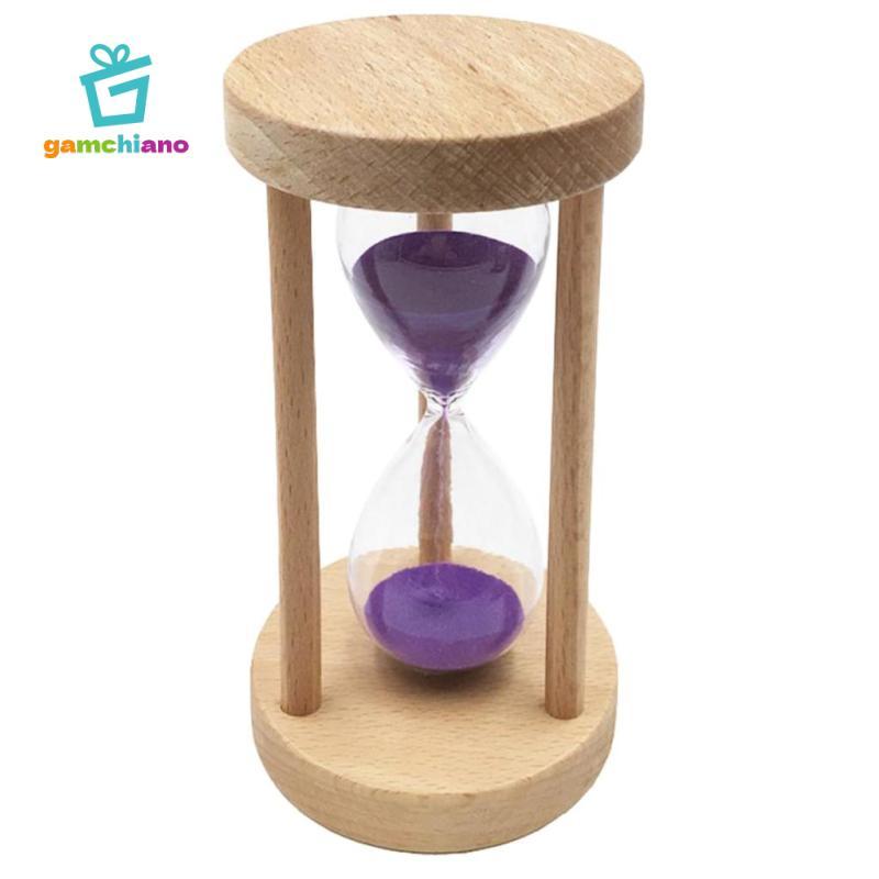 Gamchiano, Kính Đồng Hồ Cát Bằng Gỗ 6 phút / 8 phút / 1 / 20 phút / 2 Đồng Hồ Cho Trò Chơi Lớp Học