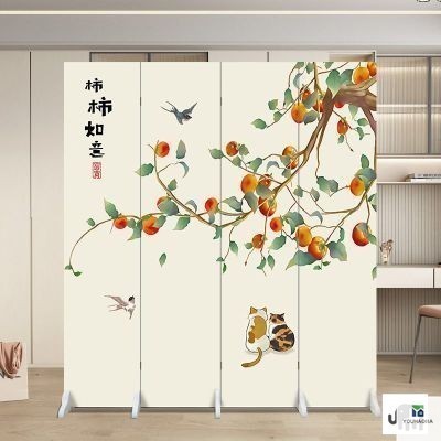 Vách ngăn di động gấp gọn phong cách phòng khách vách ngăn trang trí nhà hàng tùy chỉnh Vách ngăn ph