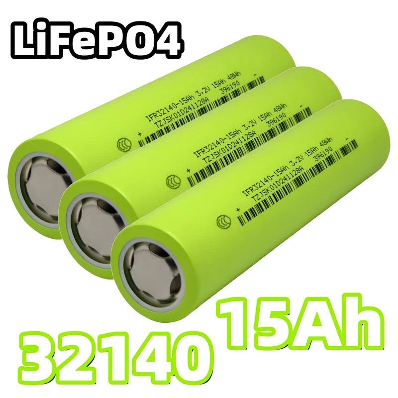 1-4 chiếc 32140 Pin LiFePO4 3.2V 15Ah DIY Bộ pin công suất cao 15000mAh