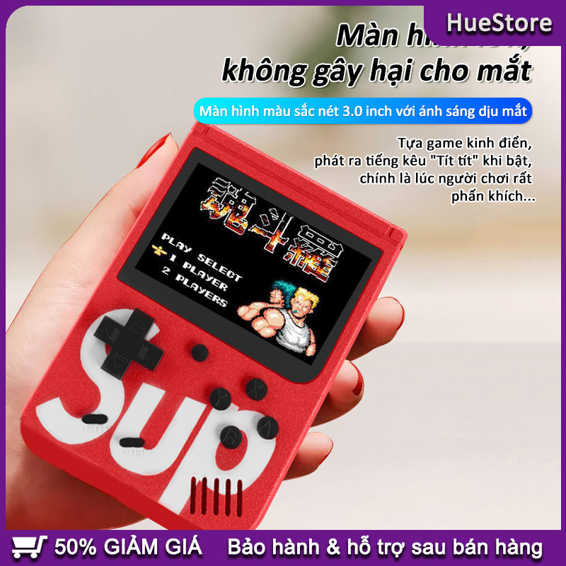 Tay cầm chơi game 2 người SUP 400, Máy Chơi Game, Retro / Cổ Điển, Sup 400 in 1, Kèm Tay 2 Cầm, Cầm 