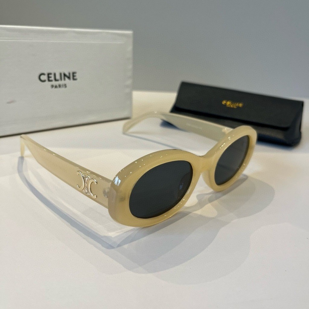 Kính râm hình bầu dục nữ CELINE Kính râm chống nắng phù hợp thời trang CP