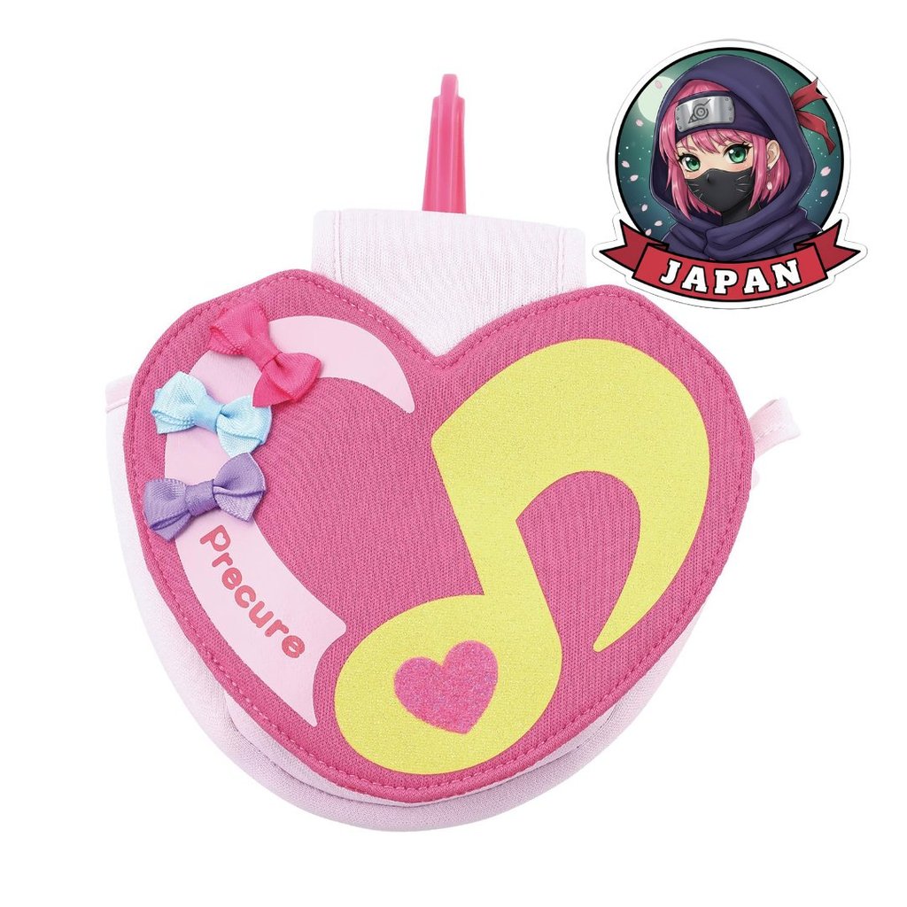 [BANDAI] Kimi to Idol PreCure♪ Bộ ghim cài hình trái tim thần tượng trong Kimi to Idol Transformatio