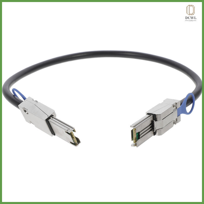 Cáp Mini Sff-8088 sang Sff-8088 Đồng đen để truyền dữ liệu tốc độ cao trong máy tính dachwanli