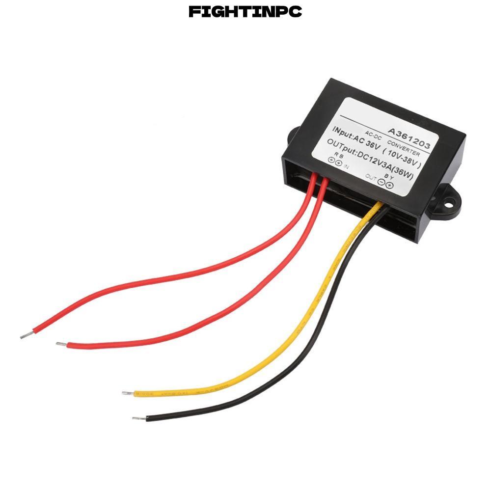 Bộ chuyển đổi nguồn điện AC DC FIGHTINPC, Mô-đun cấp nguồn AC36V sang DC12V 36W, Đầu ra ổn định Đầu 