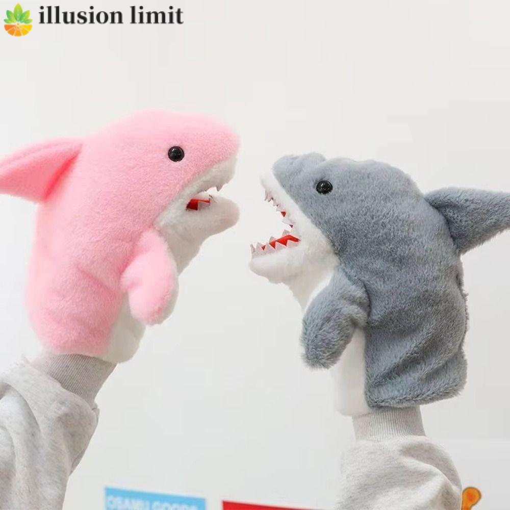 ILLUSION LIMIT Shark Hand Puppet Chơi trẻ em tương tác dễ thương